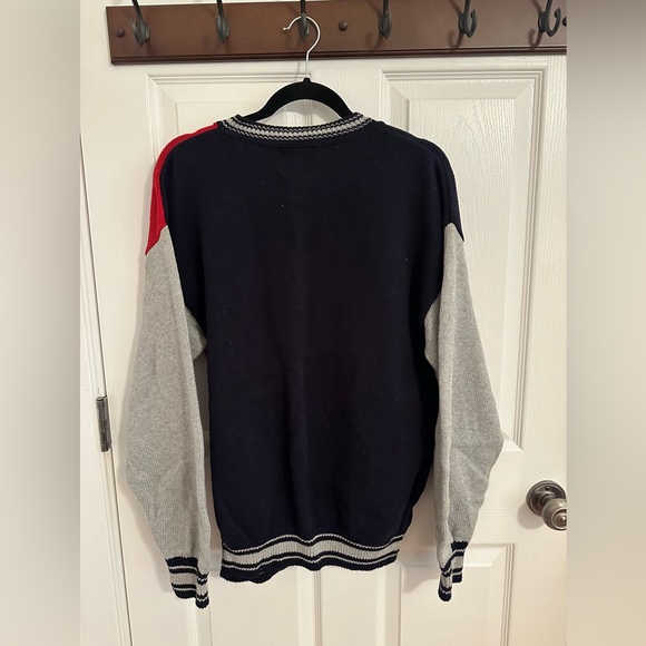 Cotton Crew Neck Vintage Sweater - Picture 5 of 9